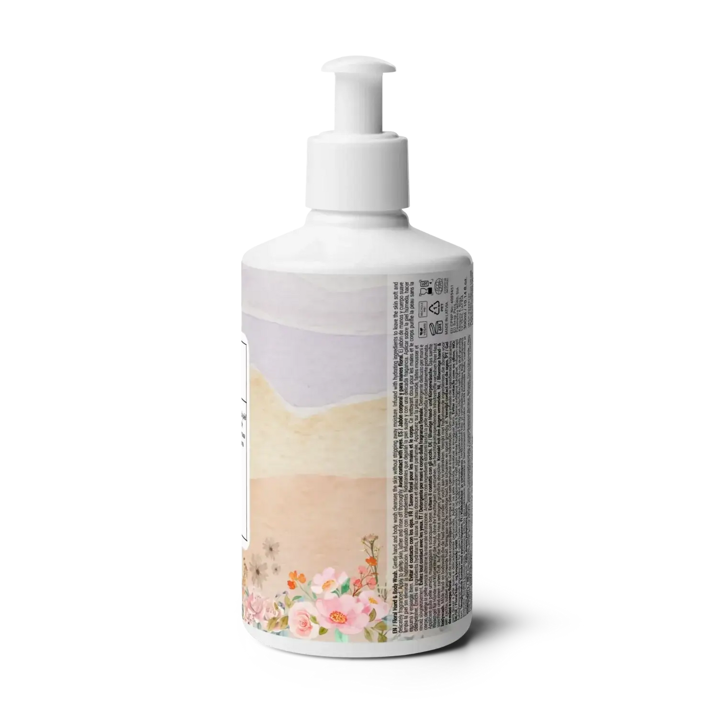 gel de baño floral